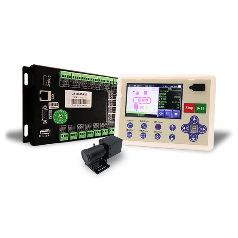 सीसीडी फॅब्रिक खोदकामासाठी ZY4164G-1530 व्हिज्युअल पोझिशनिंग लेसर कटिंग कंट्रोल सिस्टम